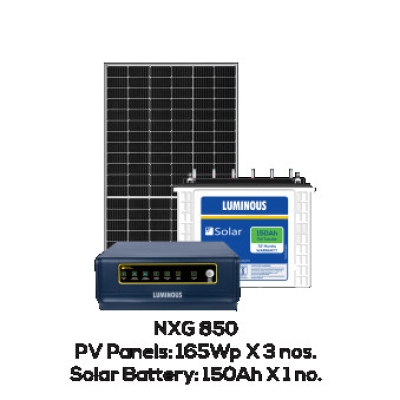 Solar Off Grid Combo - 500 VA (BIS Certified)
