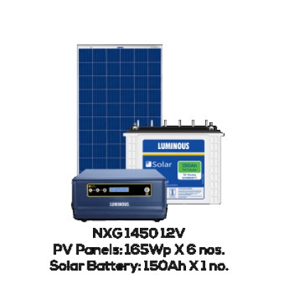 Solar Off Grid Combo - NXG 1450/12V 1100 VA (BIS Certified)