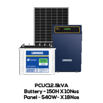 Solar Off-Grid Combo | PCU NXT+ 12.5 KVA/120 V